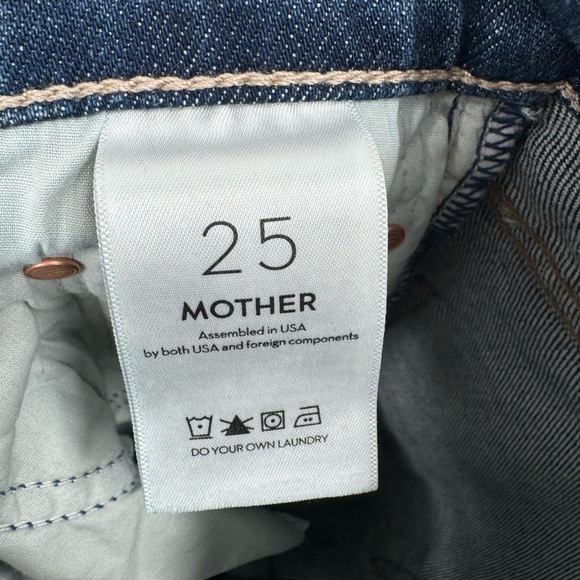 MOTHER The tomcat ankle cannonball jeans size 25 B1351 - Picture 6 of 7